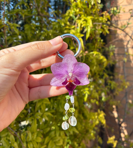 Charm orquídea lila