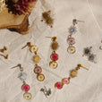 Pendientes sol doble miniatura 1