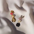 Pendientes disco doble miniatura 1