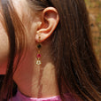 Pendientes sol doble miniatura 2