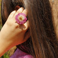 Anillo flor miniatura 3