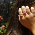 Anillo granulado miniatura 3