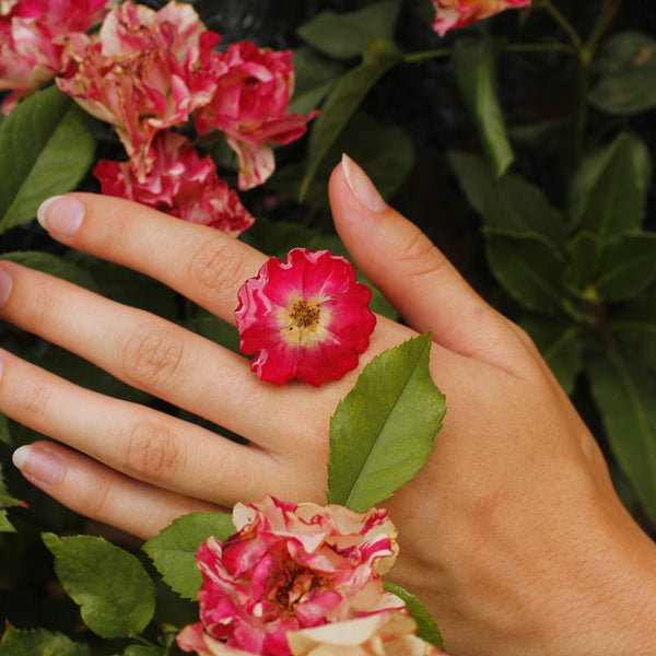 Anillo flor