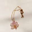 Collar orquídea rosa pastel miniatura 2